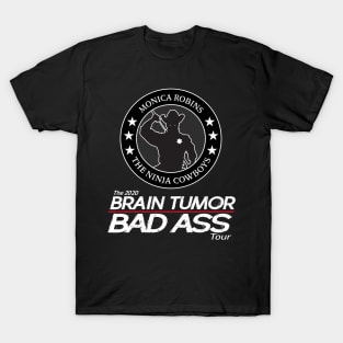 Ninja Cowboys Brain Tumor Bad Ass T-Shirt